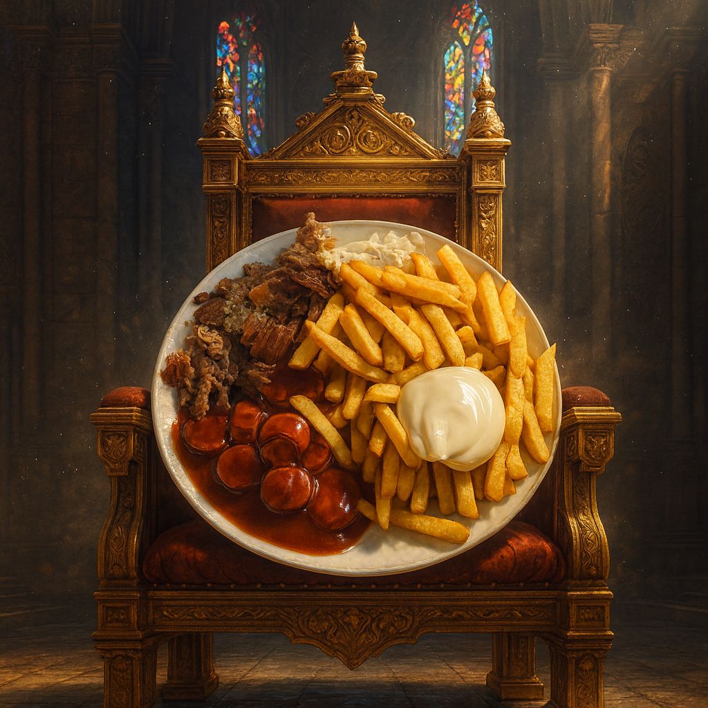 King Taxiteller Sticker 95x95mm