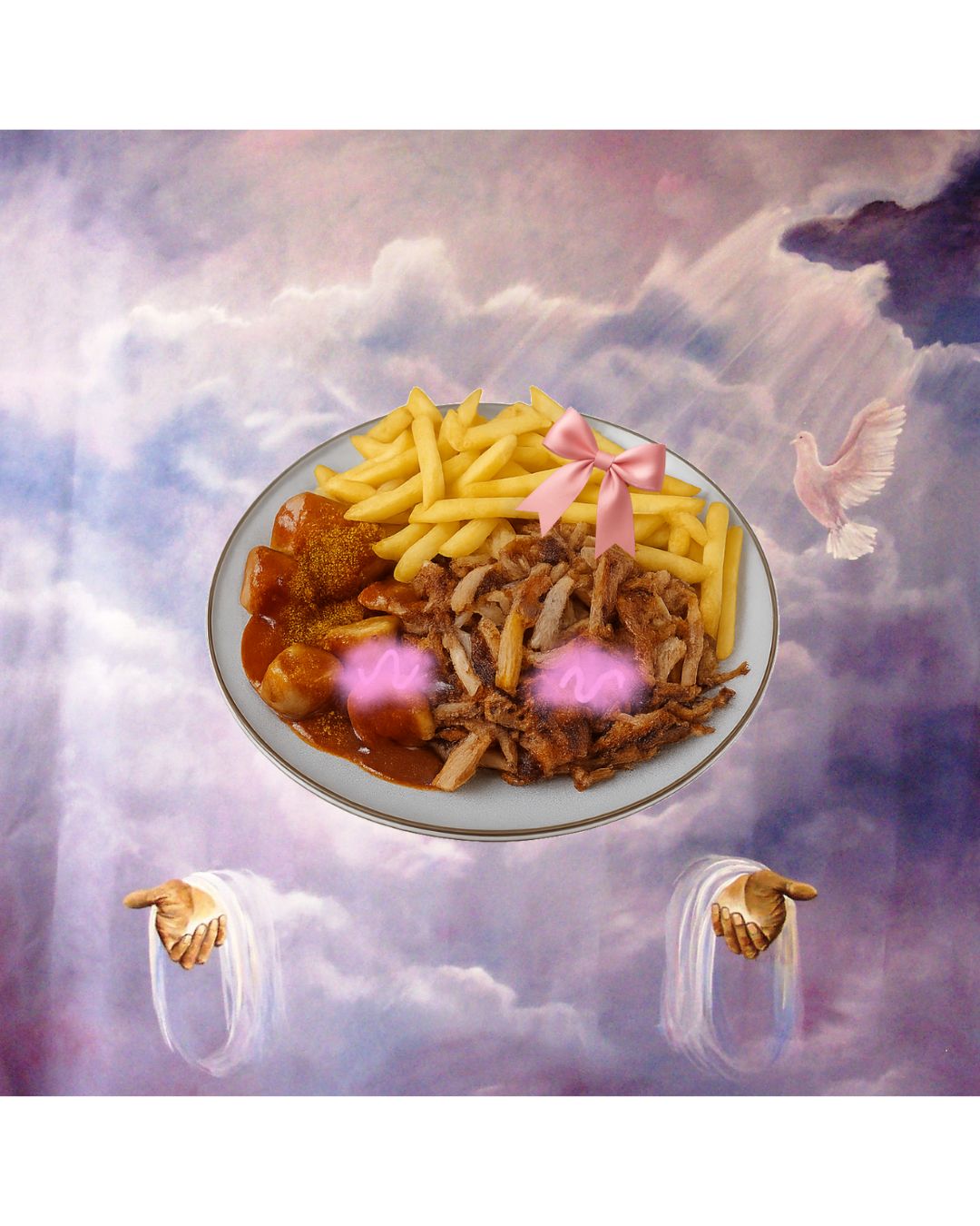 Holy Taxiteller Sticker 95x95mm