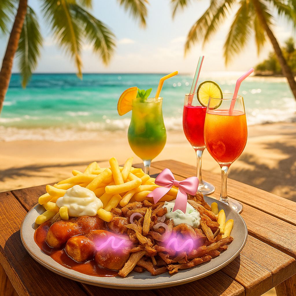 Taxiteller Urlaub Sticker 95x95mm