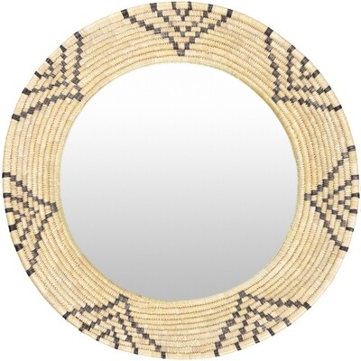 Dastkar Rd. Mirror 24"Dia
