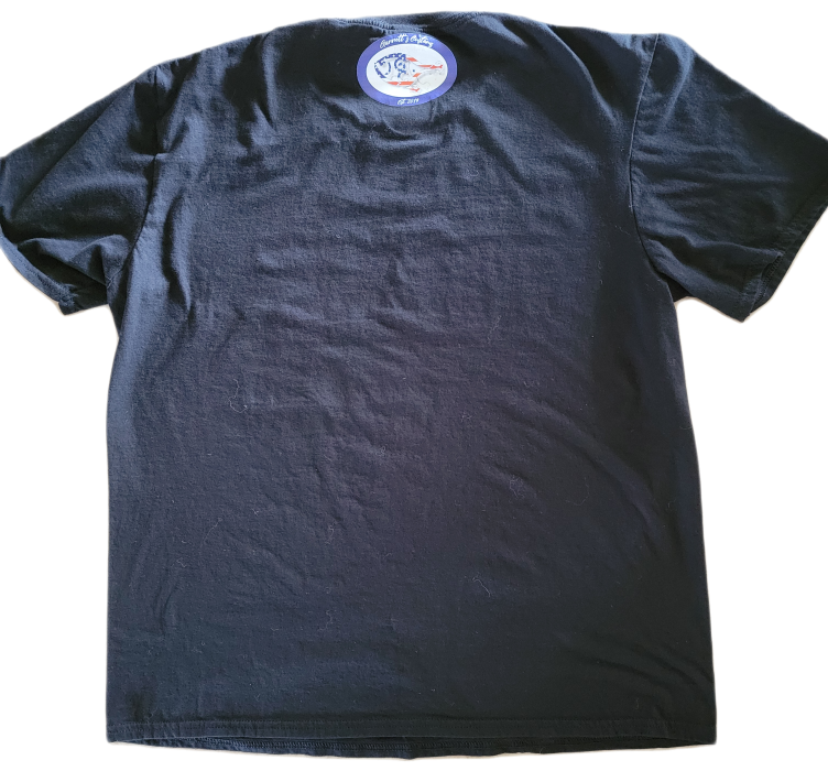 Black T-shirt - Garrett's Customs - MEDIUM men