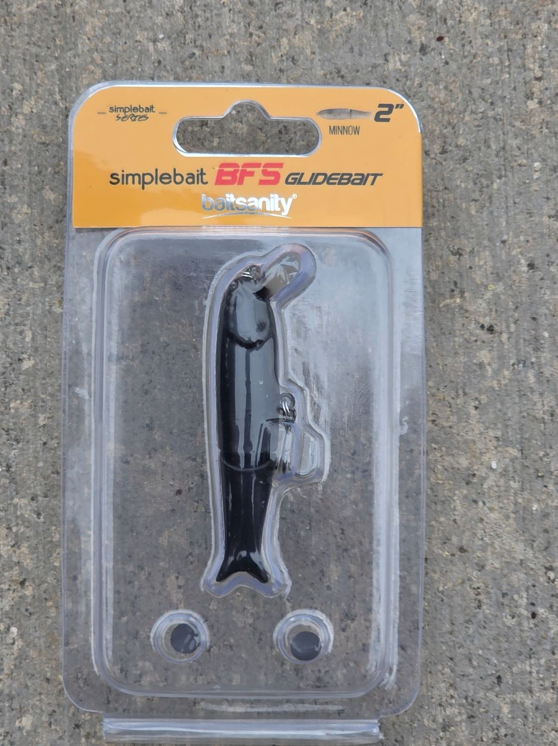 Baitsanity BFS 2" Crank Minnow - Blackout