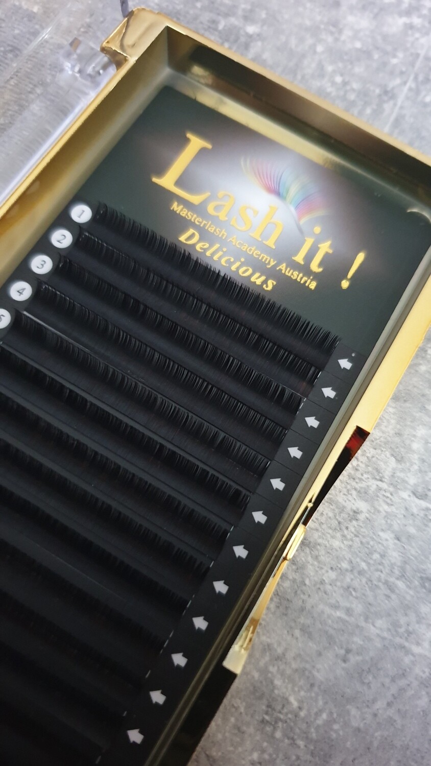 Wimpern Delicious D curl 0,07
