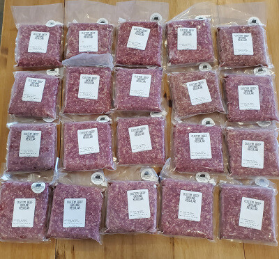 Regular Ground Beef Box - 20 pounds