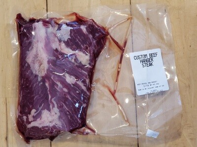 Hangar Steak - 1 1/2  - 2 lb + 1 pound of ground beef