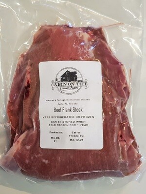 Flank Steak - 3 pounds + 2 pound of ground beef