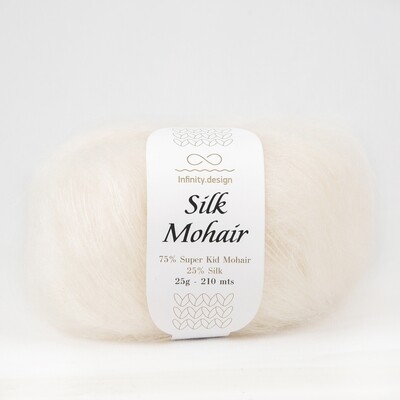 Silk mohair (1001/Оптический белый)