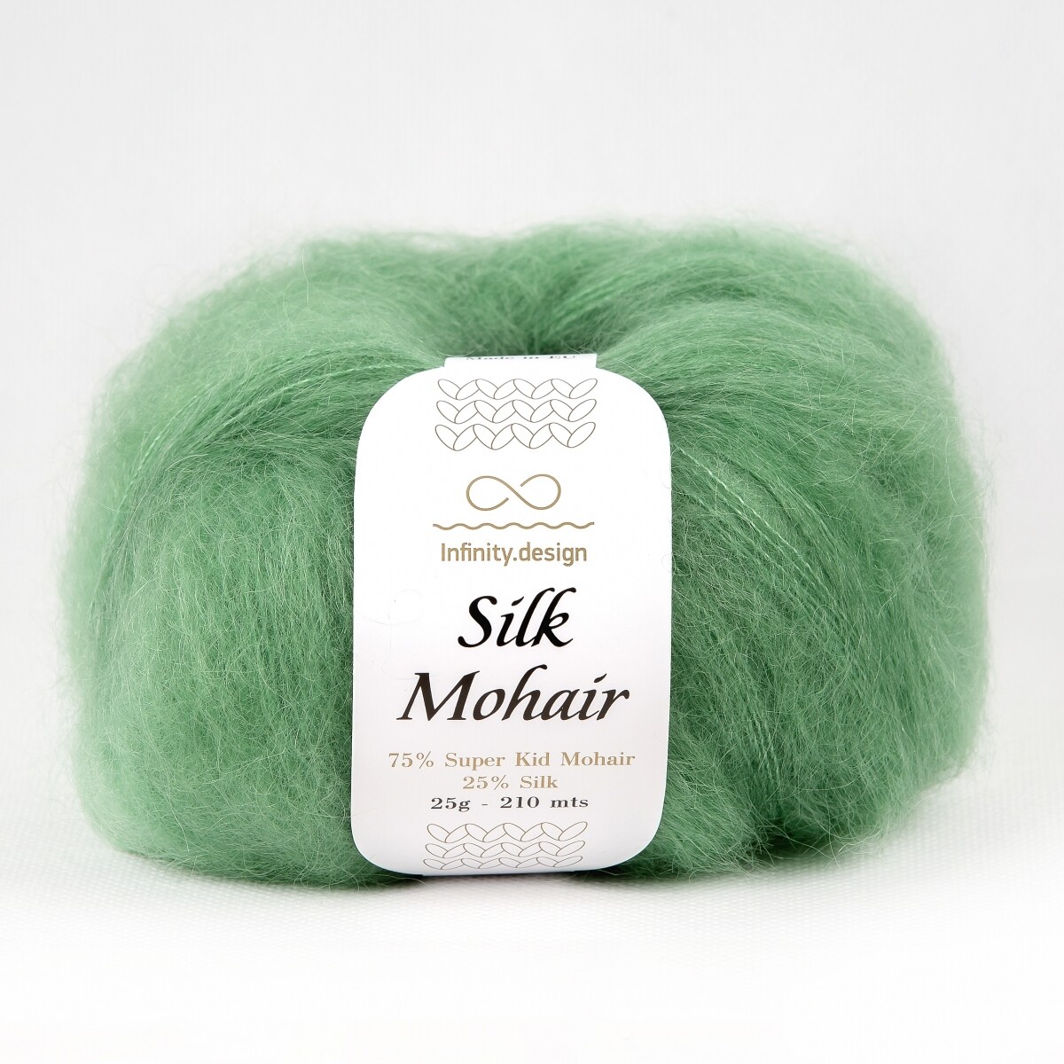 Silk mohair (8244/Зеленая трава))