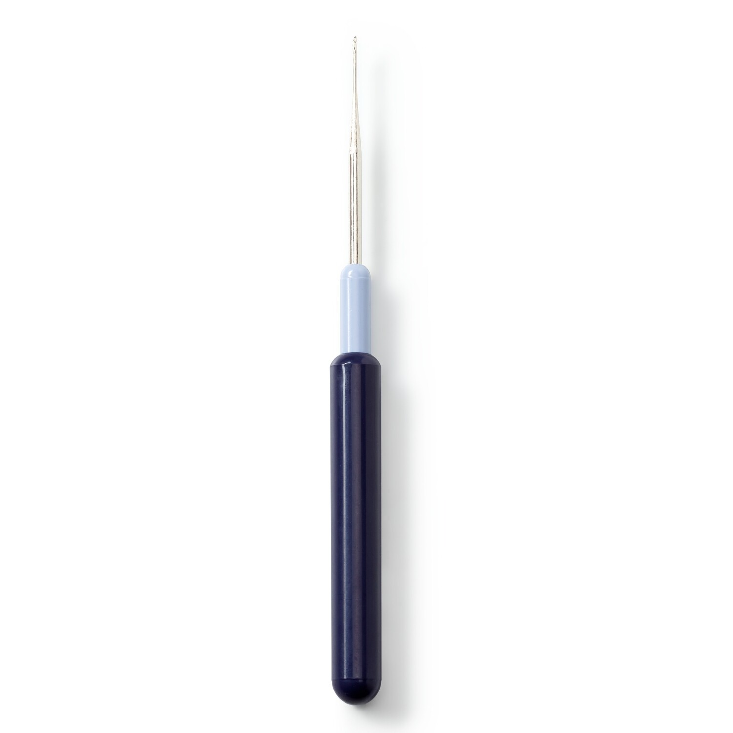 Крючок стальной, с защитным колпачком и цветной пластиковой ручкой, PRYM