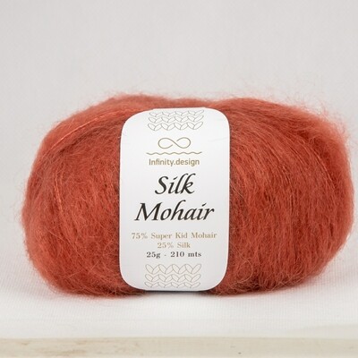 Silk mohair (3355/Терракот)