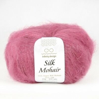 Silk mohair (4853/Брусника)