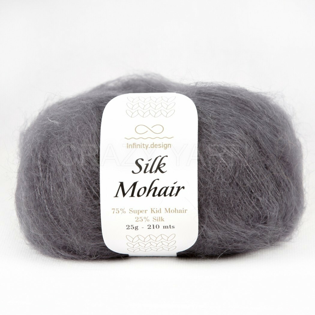 Silk mohair (1053/Темно-серый)