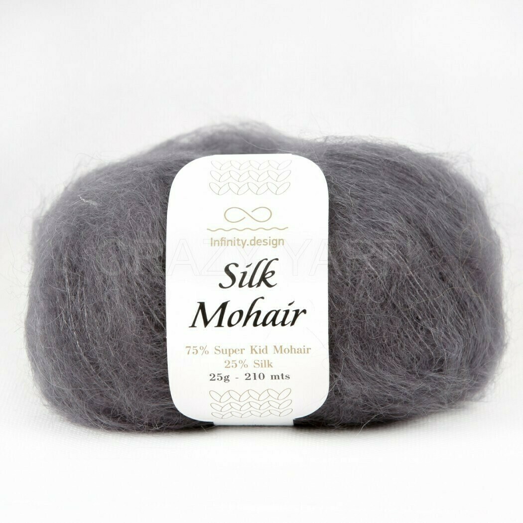 Silk mohair (1053/Темно-серый)