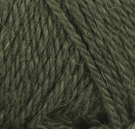 Alpaca wool (9573/Зеленый мох)