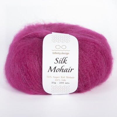 Silk mohair (4545/Цикламен)