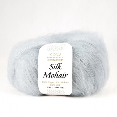 Silk mohair (7620/Серый)
