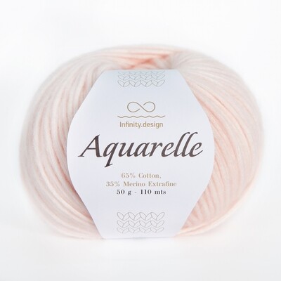 Aquarelle (65% хлопок, 35% мериносовая шерсть) 110м/50гр