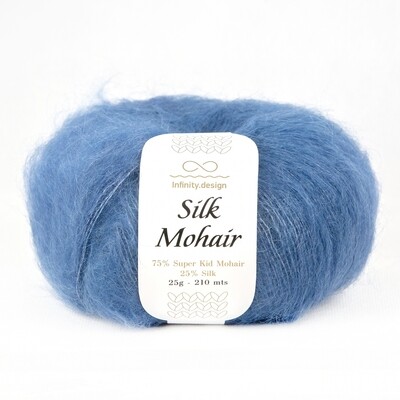 Silk mohair (6364/Темно-синий)