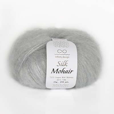 Silk mohair (1022/Серое облако)