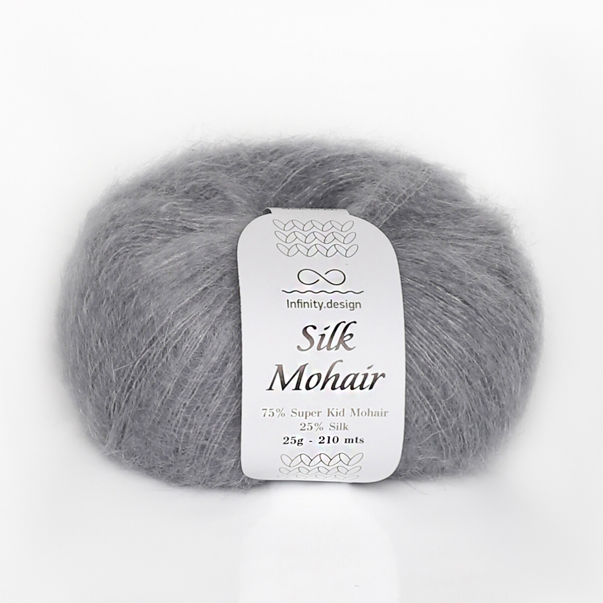 Silk mohair (1032/Жемчужный серый)