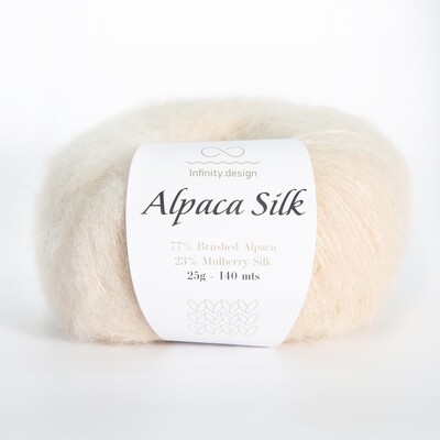 Alpaca Silk (77% альпака, 23% шелк), 140м/25гр