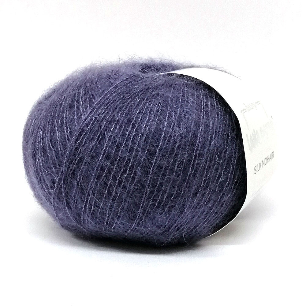 Silk mohair (09373/серо-фиолетовый)