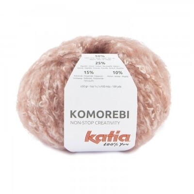 Komorebi (50% меринос, 25% хлопок, 15% полиамид, 10% мохер) 100 м/50 гр