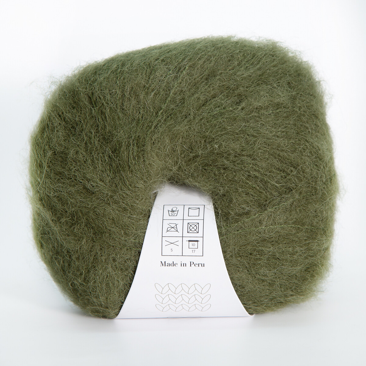 Alpaca Silk (9573/Зеленый мох)