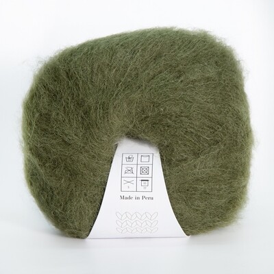Alpaca Silk (9573/Зеленый мох)
