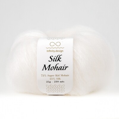 Silk mohair (1012/Молочный)