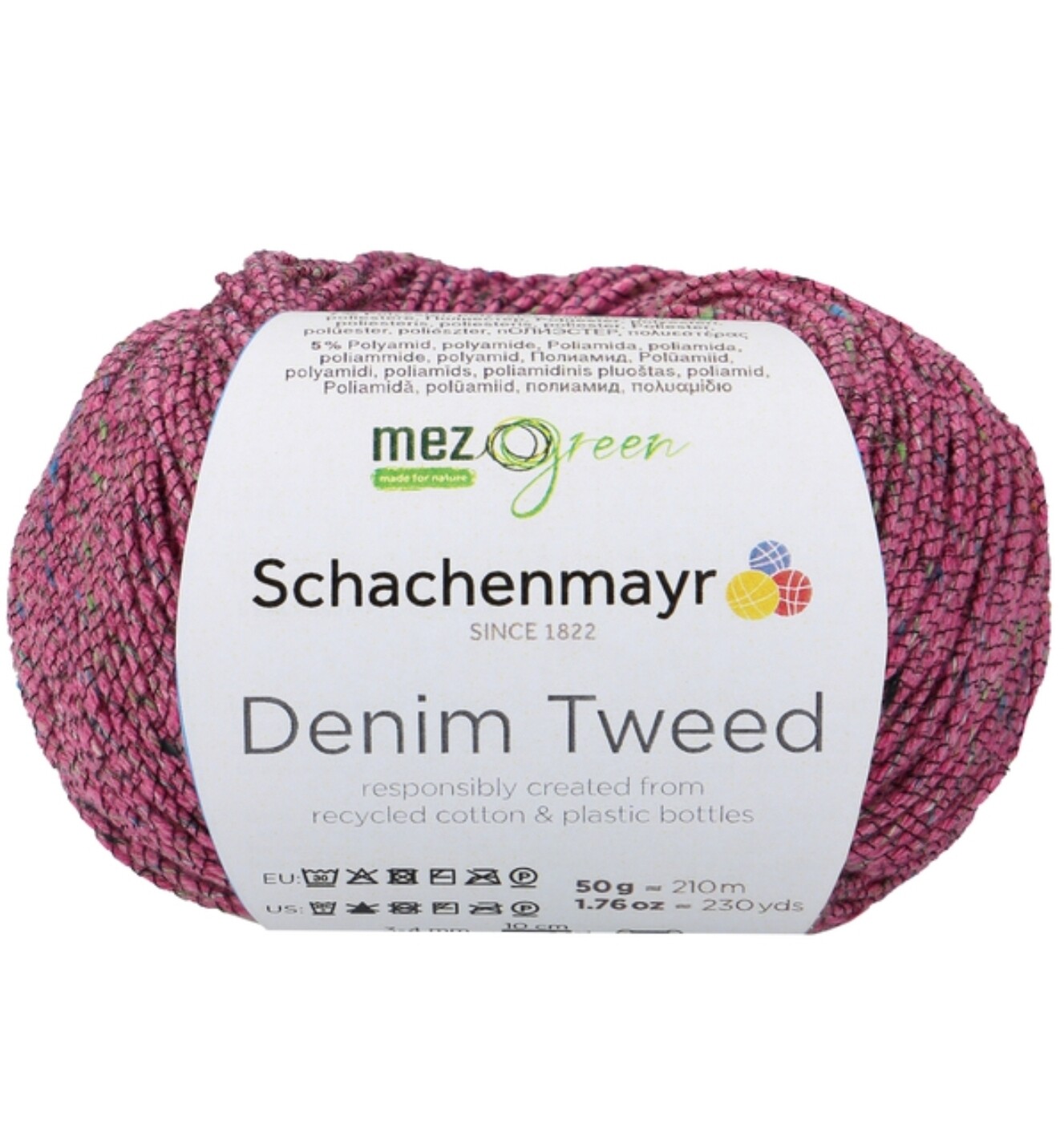 Schachenmayr Denim Tweed (00036/фуксия)