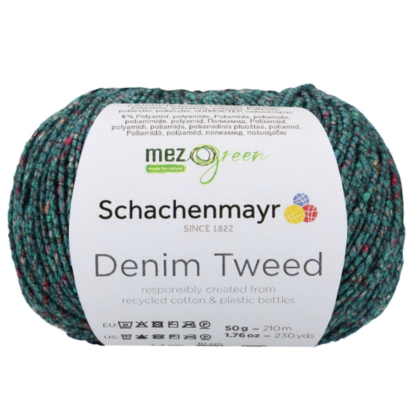 Schachenmayr Denim Tweed (00071/петрольный)