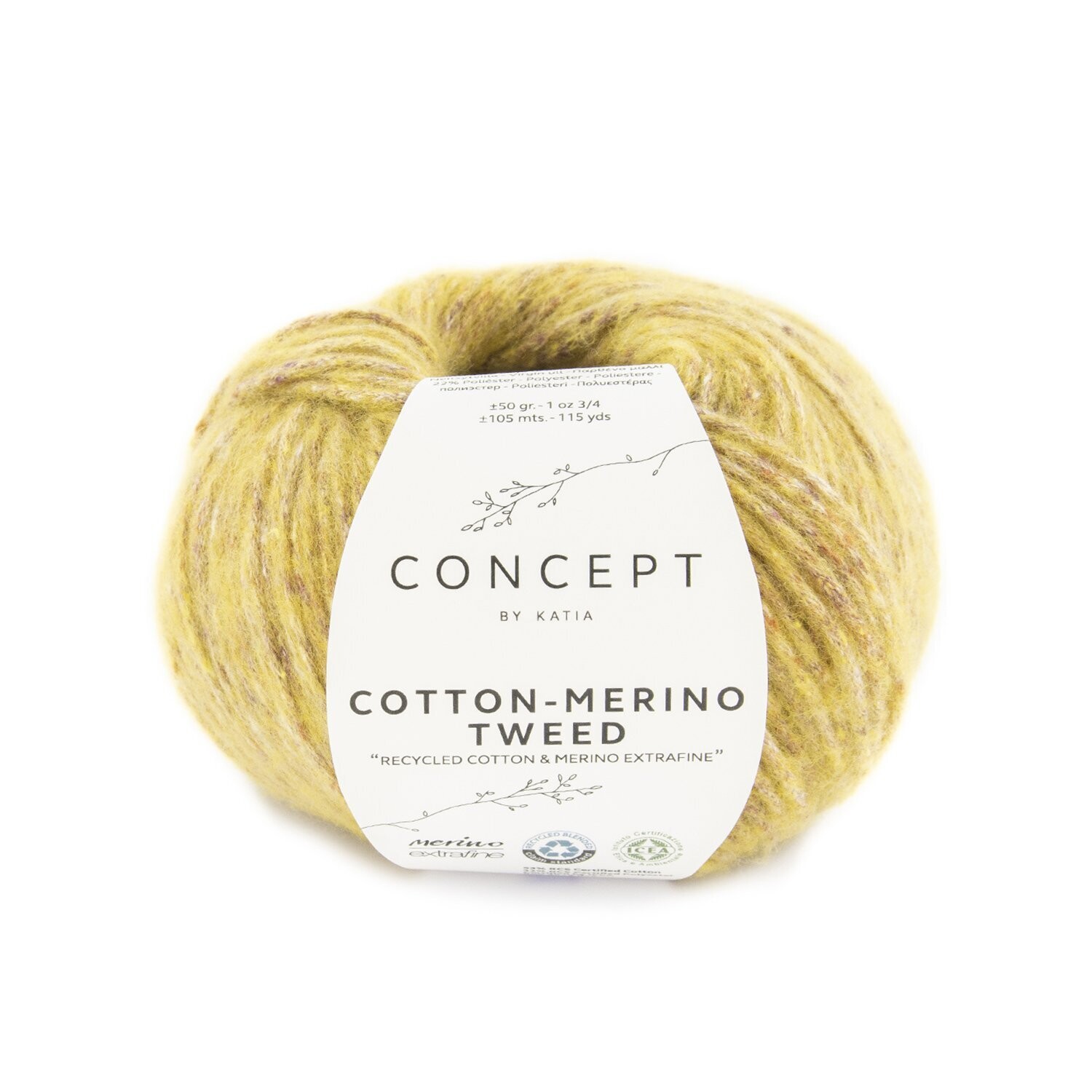 Cotton Merino Tweed (507/охра)
