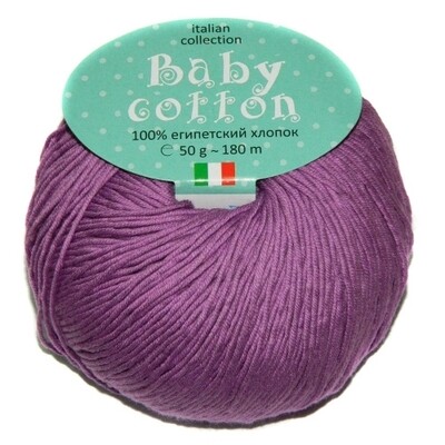 Baby cotton (100% хлопок) 180м/50гр