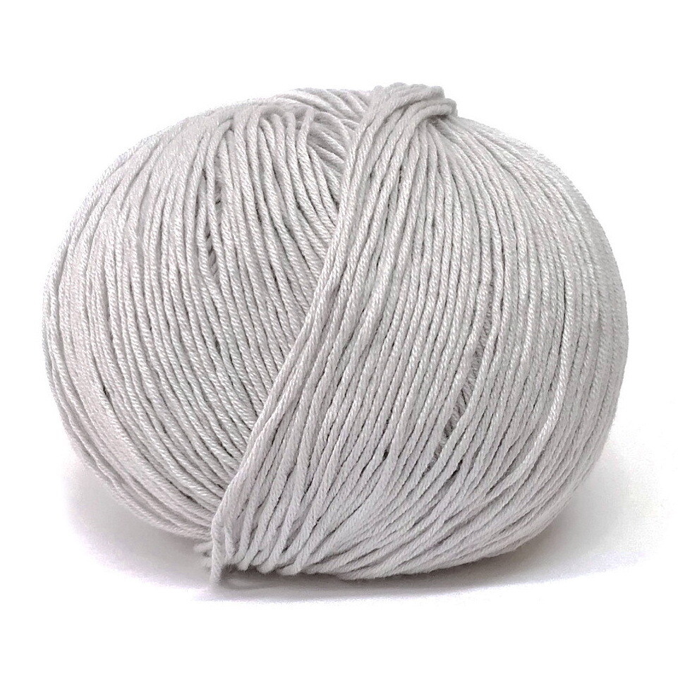 Пряжа Беби Котон (Baby Cotton) (89/серый жемчужный)