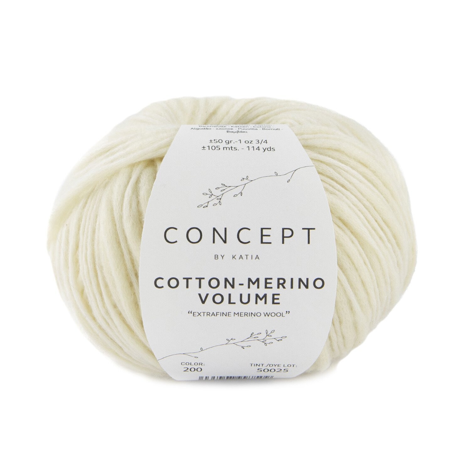 Cotton Merino Volume (200/экрю)