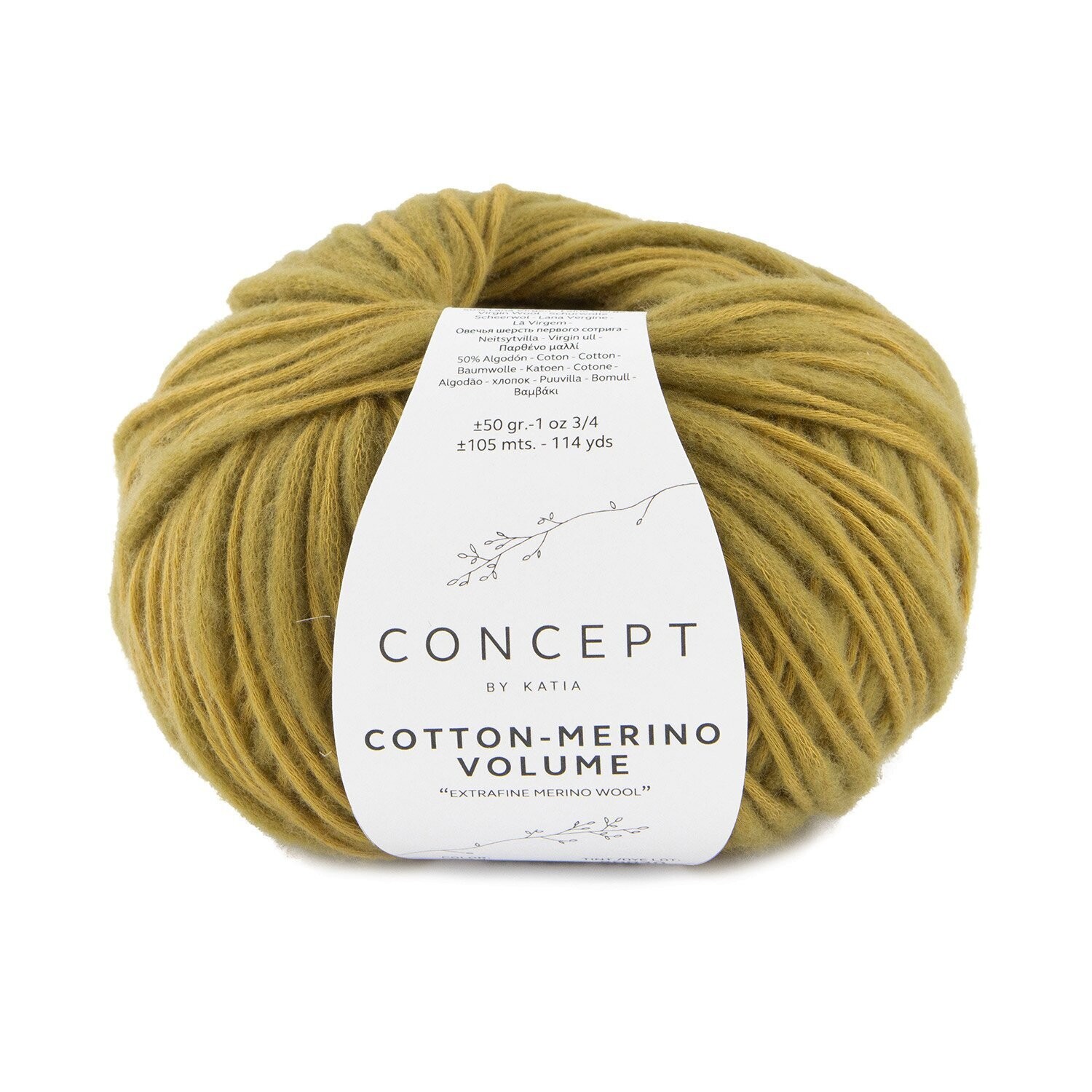 Cotton Merino Volume (204/горчичный)