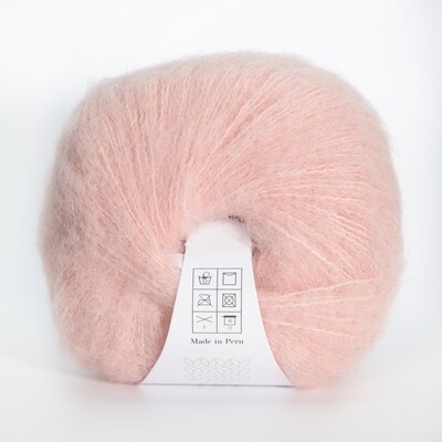 Alpaca Silk (3511/Пудровый розовый)
