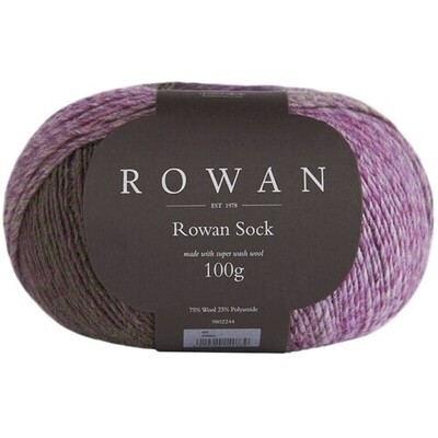 Rowan Sock (75% шерсть, 25% полиамид), 100г/400м