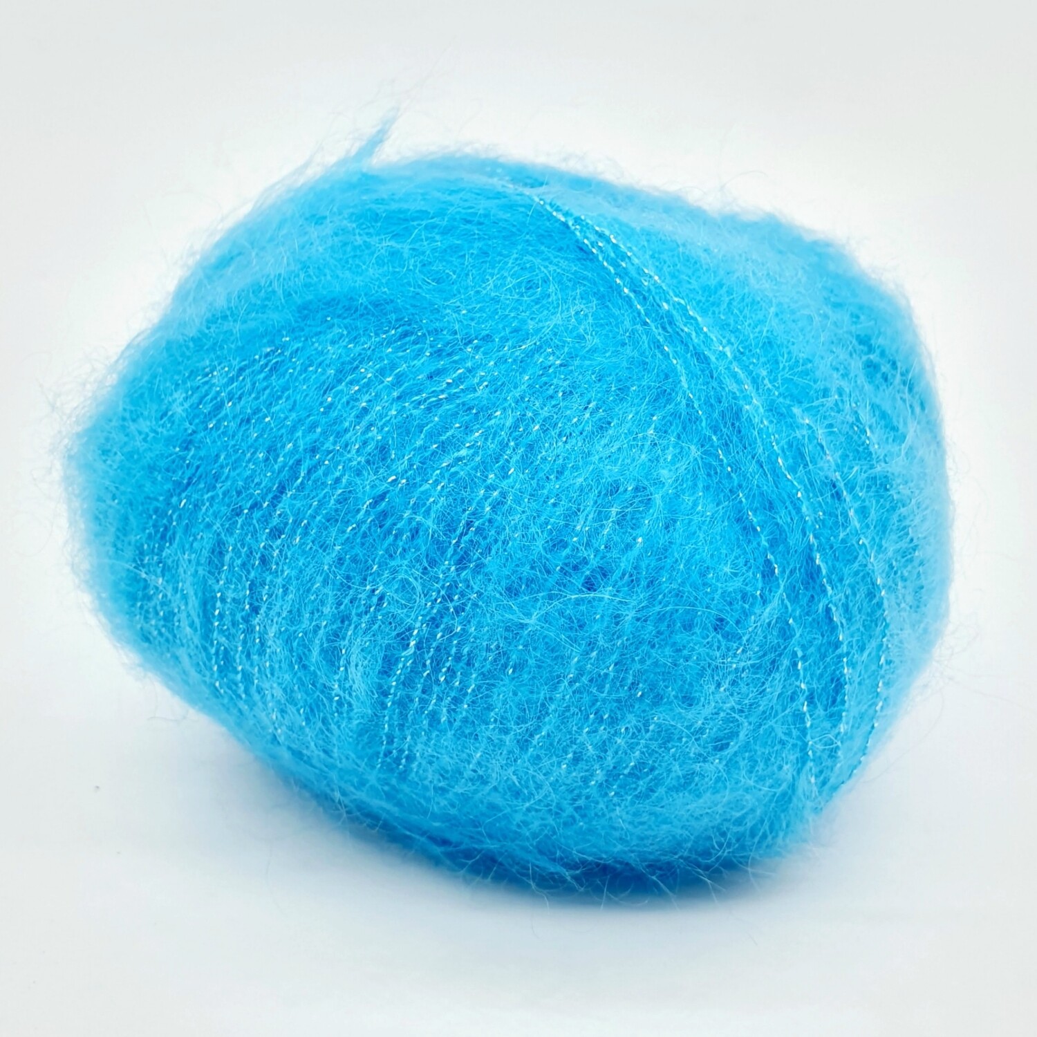 Lana gatto Silk mohair LUX (30485/ярко-голубой)