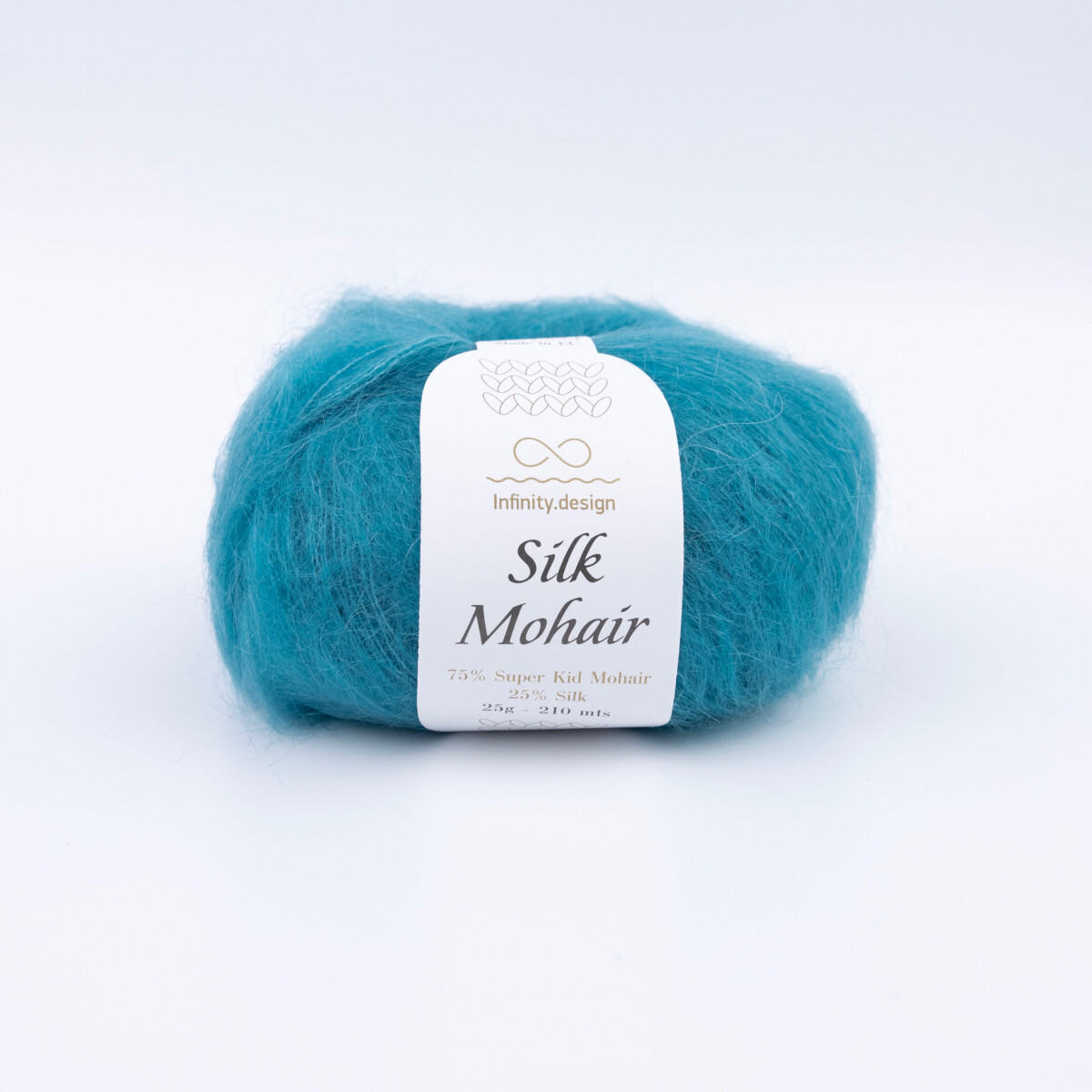 Silk mohair (6553/Петрольный)