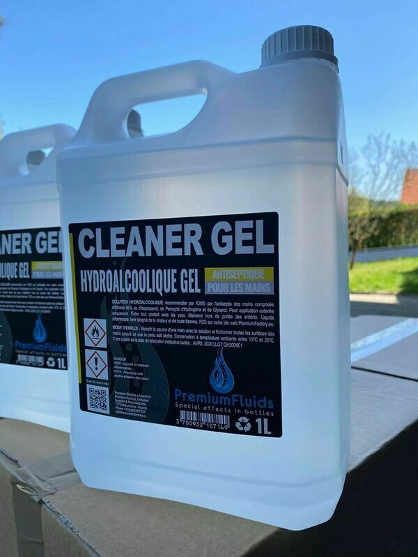 GEL Hydroalcoolique Bidon 5Litres Premium Fluide