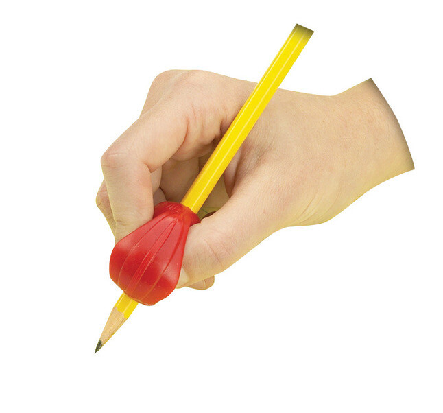 Crossover pencil grip