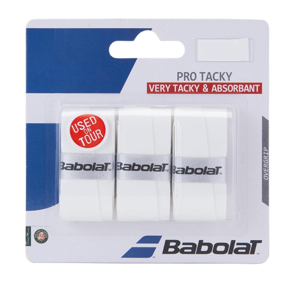 Babolat Pro Tacky 3er - white