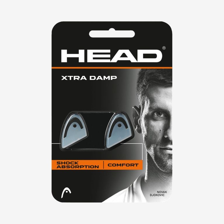 Head Xtra Damp Tennis Dämpfer - Black - 2er