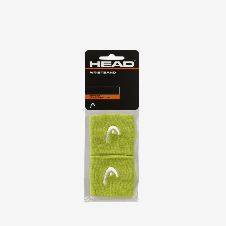 Head Schweißband 2.5" - Lime - 2er