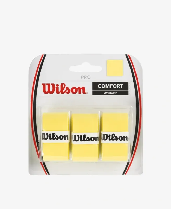 Wilson Pro Overgrip - Yellow - 3er