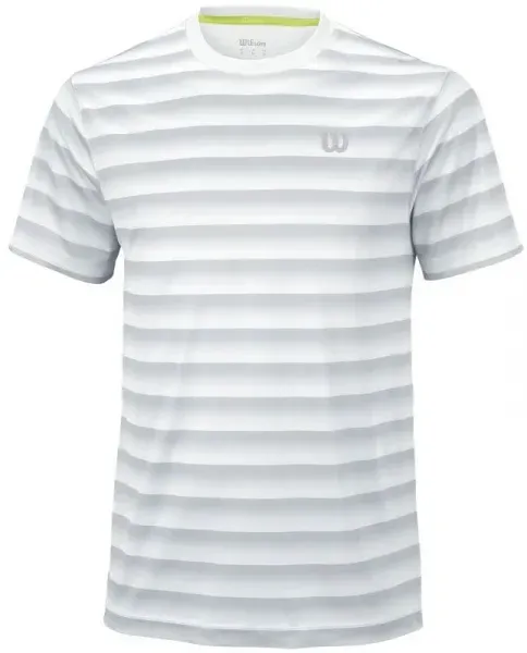 Wilson M SP Ombre Crew - White/Grey - L