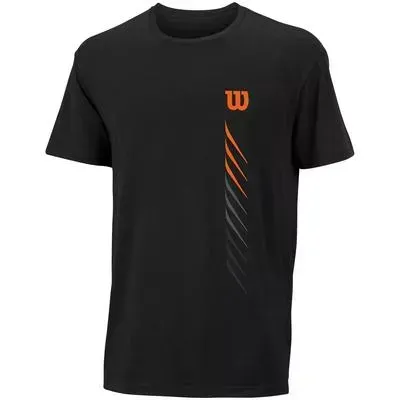 Wilson M Burn FST Cotton Tee - Schwarz - M