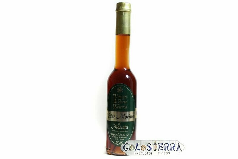 Vinagre de Jerez Reserva al Moscatel Páez Morilla